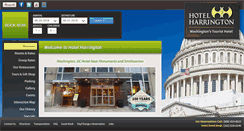 Desktop Screenshot of hotel-harrington.com